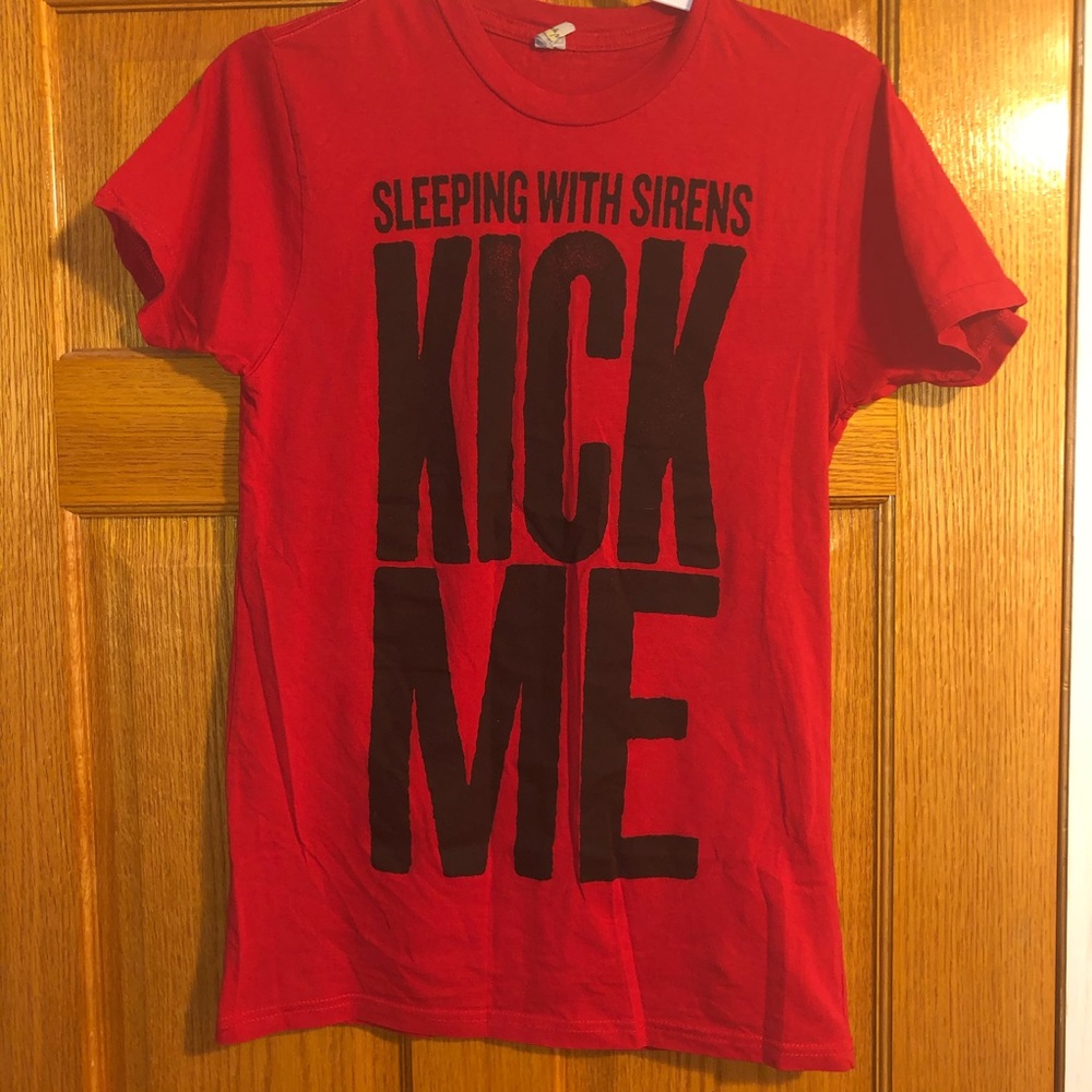Sleeping with Sirens Kick Me T-Shirt Band Tee
